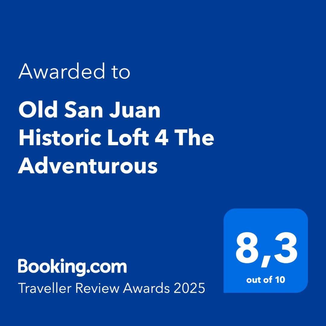 Old San Juan Historic Loft 4 The Adventurous Appartement Buitenkant foto